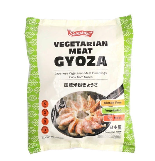 Shirakiku Gluten Free Vegetarian Meat Gyoza 600g