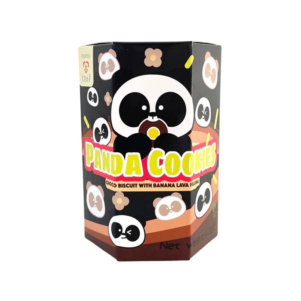 Tokimeki Panda Choco Biscuit Banana Filling 40g