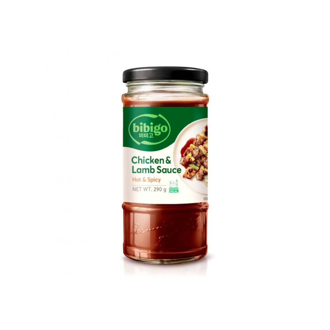 BIBIGO Chicken&Lamb Sauce Hot&Spicy 490g