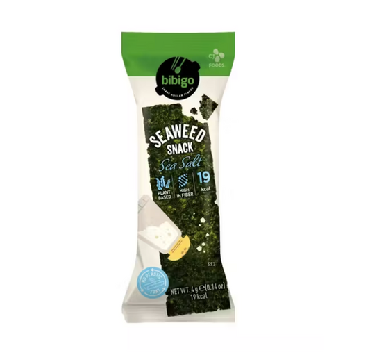 Bibigo Seaweed Snack Sea Salt 4g