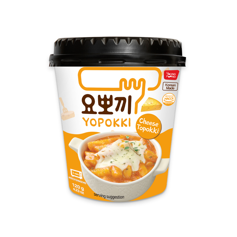 Yopokki Cheese Topokki Rice cake 120g