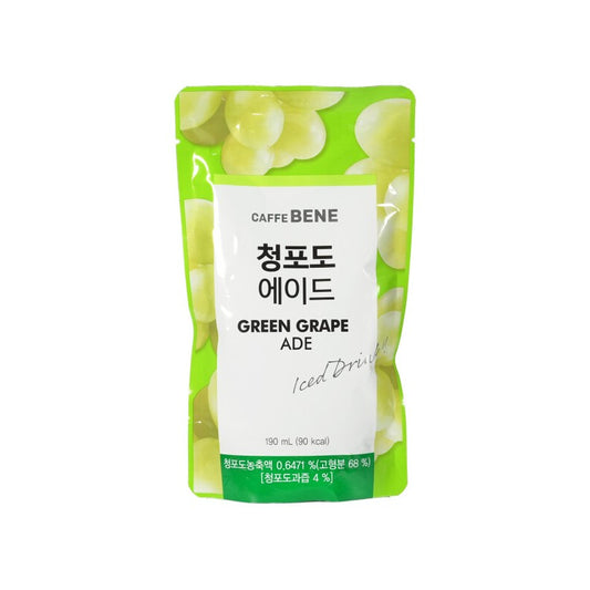 Caffe Bene  Green Grape Ade 190ml