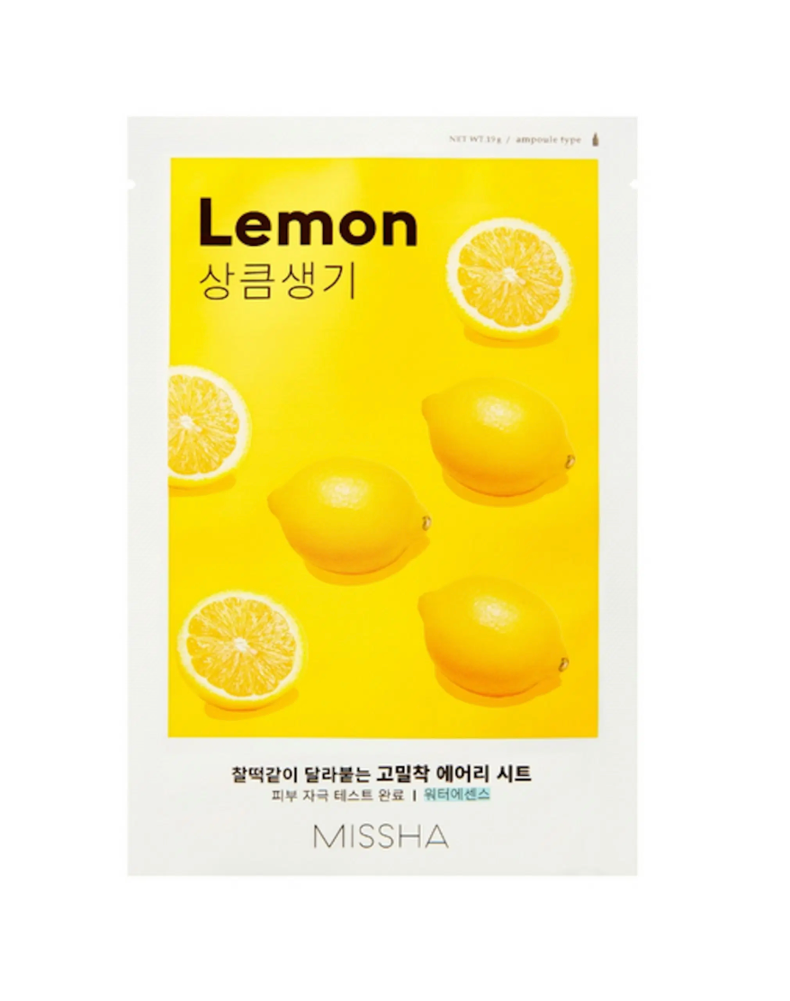 MISSHA Airy Fit Sheet Mask (Lemon) 19g