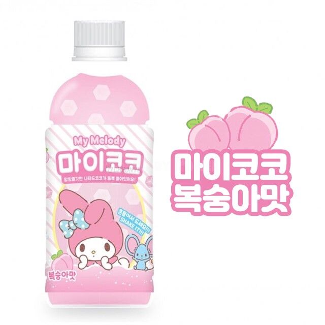 Measty MyCoco Jelly Drink Peach 340ml