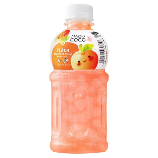 Mabu Coco Peach Juice With Nata De Coco 320ml