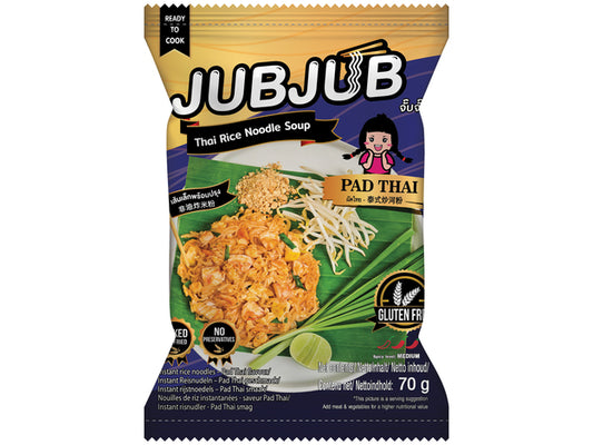 Jub Jub Instant Rice noodle PadThai 70g