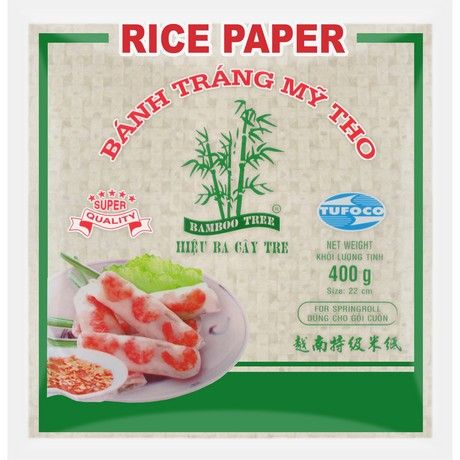 BAMBUPUPUU Riisipaperi (neliö) 400g