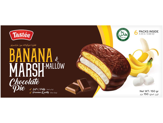 Tastee Biscuits Marshmallow Banana Pie 150g