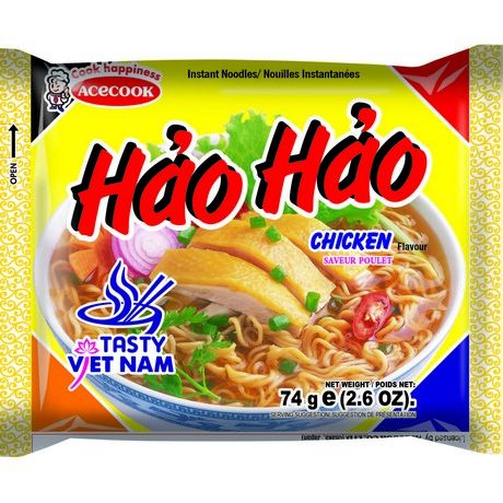 ACECOOK HH Instant Noodles Chicken flavor 74g