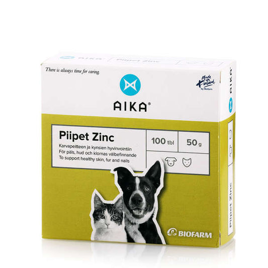 AIKA Piipet sinkki 100 tablettia