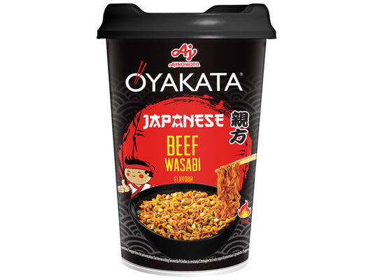 Ajinomoto Oyakata Instant Noodle Cup Beef Wasabi 93g