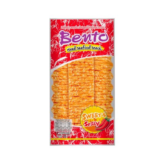 Bento Squid Snacks Makea ja Mausteinen 20g