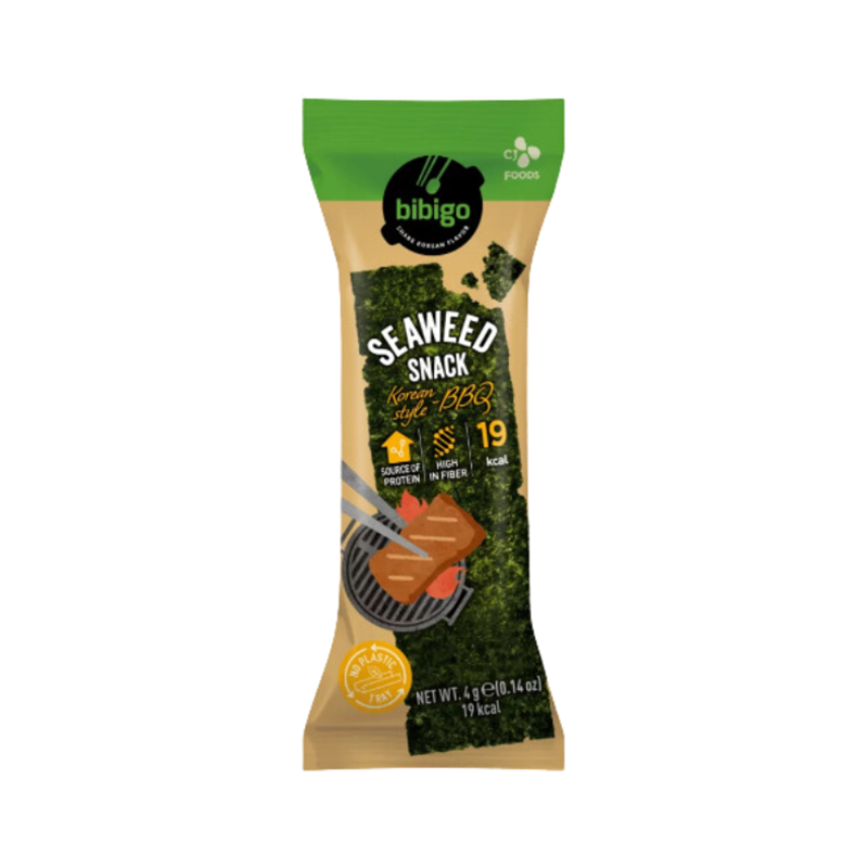 Bibigo SEAWEED SNACK K-BBQ 4G