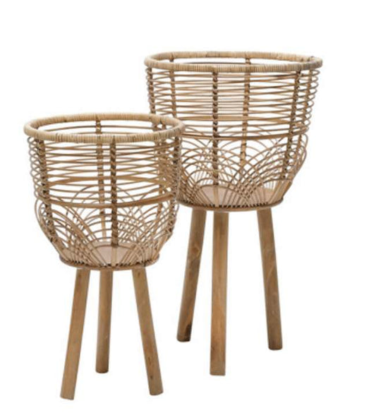 HTFP-9 Natural Stander -kukkaruukku 26,5x47,5 cm