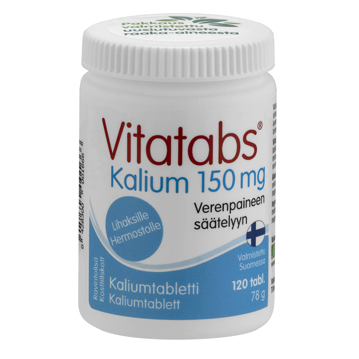 Vitatabs Kalium 120 tabl