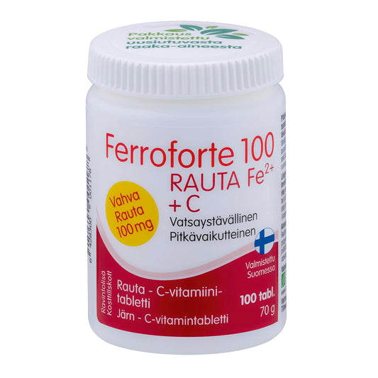 Ferroforte Iron Tablets with Vitamin C