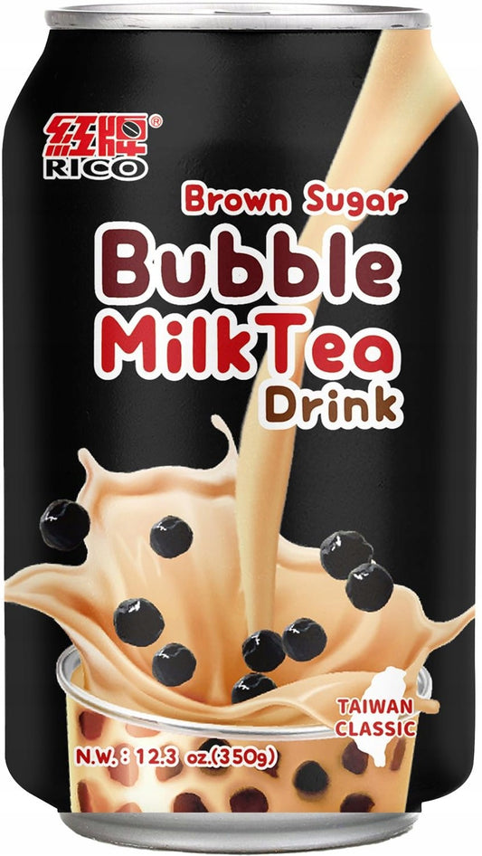 Rico Brown sugar Bubble milk tea drink 350ml