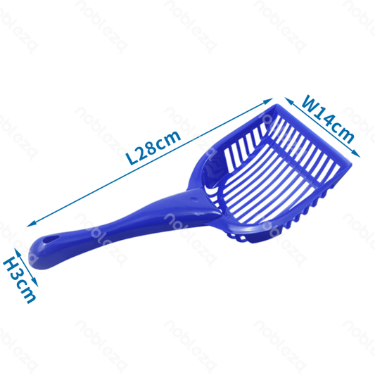 LITTER SCOOP BLUE 28x14x3cm