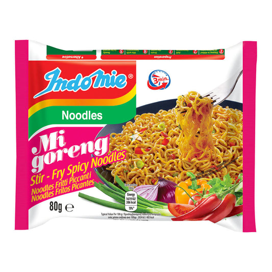 Indomie Instant Noodles Mi Goreng Pedas 80g