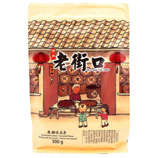LJK Sunflower Seeds Caramel Flavor 500g