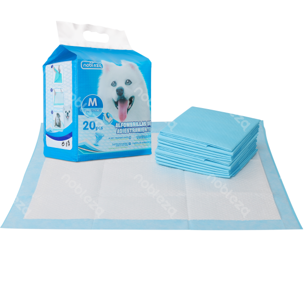 PET PAD L60*W60CM WHITE&BLUE 20PCS/BAG