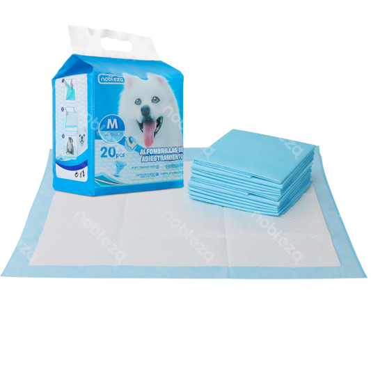 PET PAD L60*W60CM WHITE&BLUE 20PCS/BAG