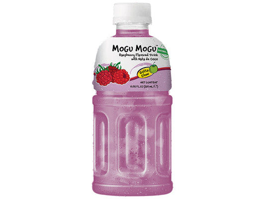 Mogu Mogu Vadelmajuoma Nata de Cocon kanssa 320ml