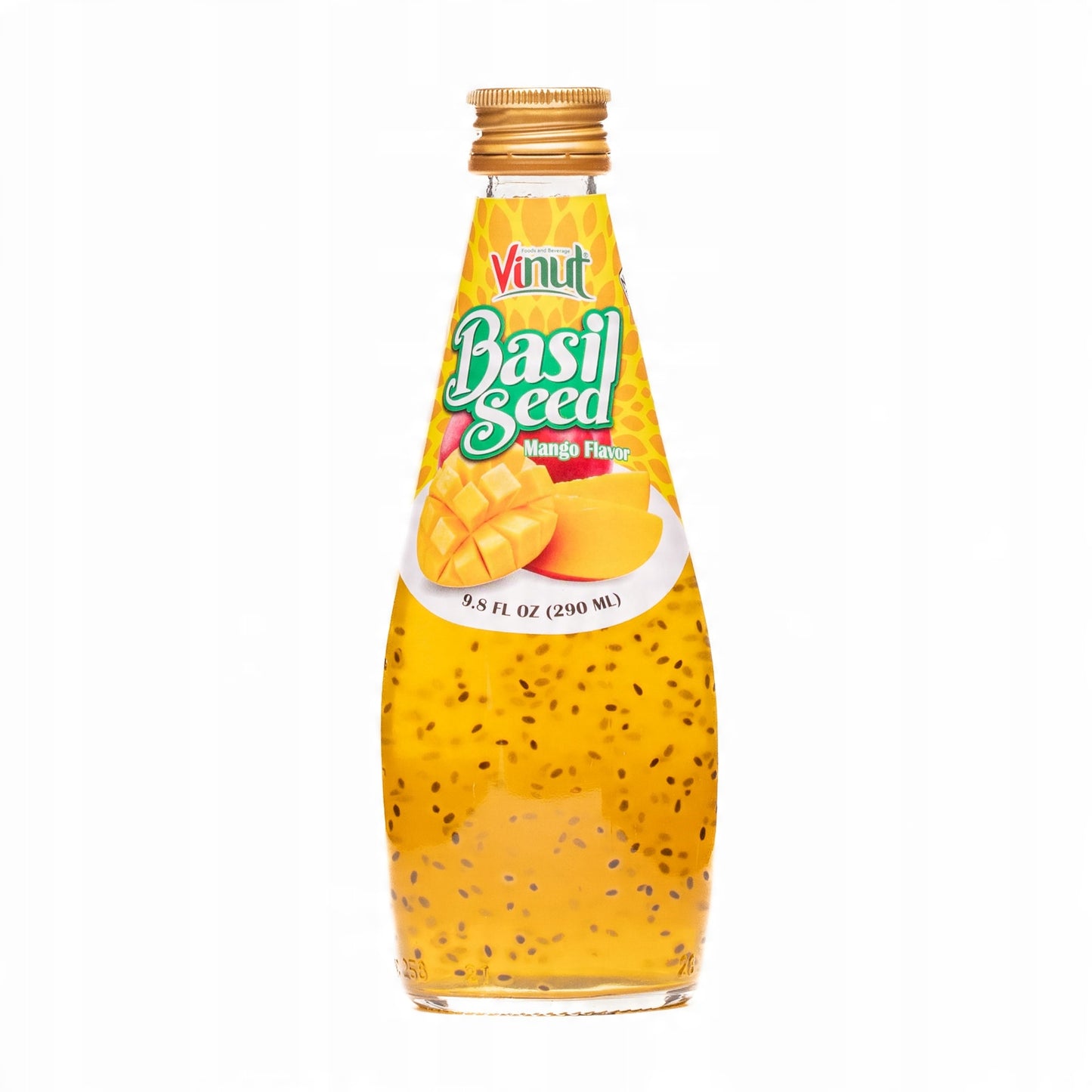 Vinut Basil Seed Drink Mango 290ml
