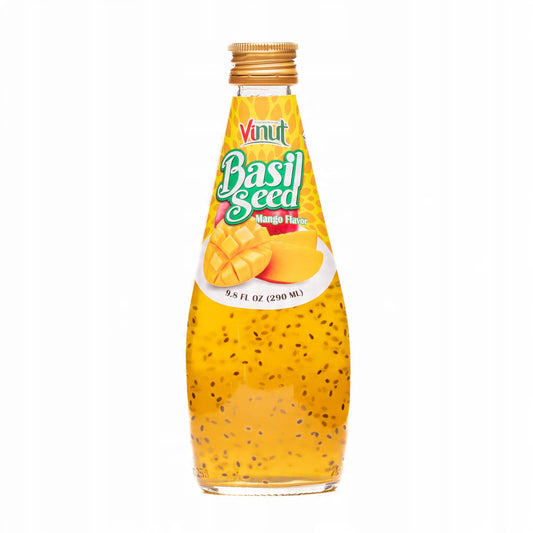 Vinut Basil Seed Drink Mango 290ml