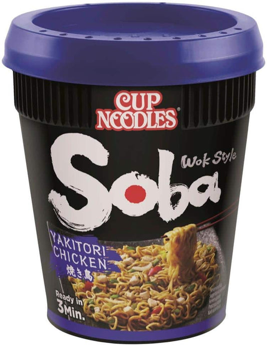 Nissin Soba Cup Yakitori Chicken nuudeli 89g
