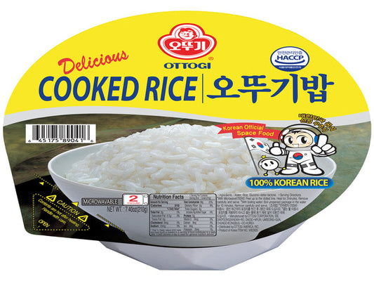 OTTOGI Cooked White Rice Microwavable 210g