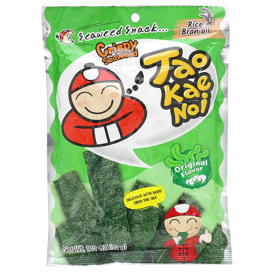 TAO KAE NOI Crispy Seaweed Snack original 32g
