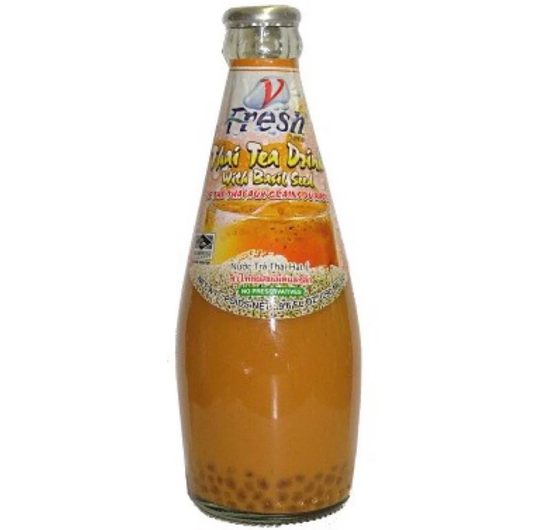 V Fresh THAI TEA DRINK 290ML with BASIL SEED 290ml