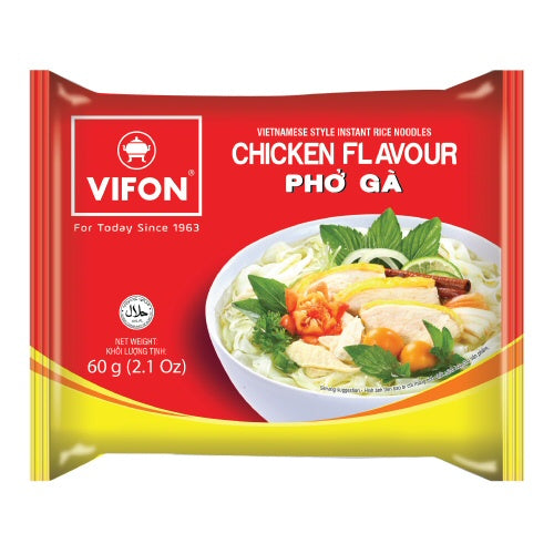 VIFON instant rice noodles chickjen flavor (Pho Ga) 60g