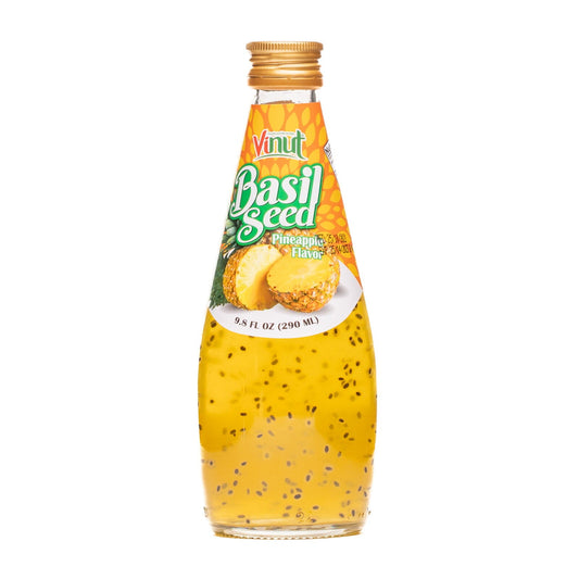 Vinut Basil Seed Drink Pineapple falvor 290ml