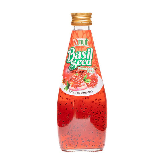 Vinut Basil Seed Drink Pomegrenate 290ml