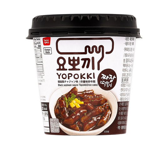 Yopokki riisikakku jjajang kuppi 120g