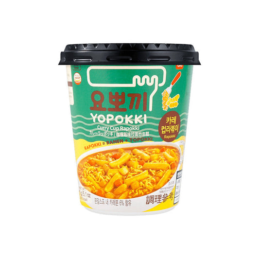 Yopokki RicecakeRamen Cup Curry 145g