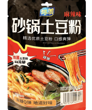 Yumei Casserole Potato Noodle Spicy 260g