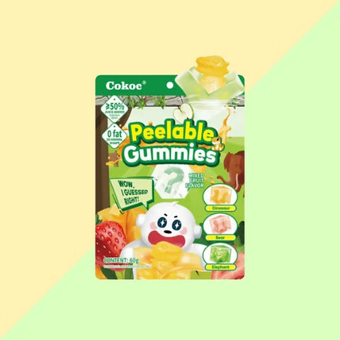 Cokoc Peelable Gummies Mixed Fruit 60g