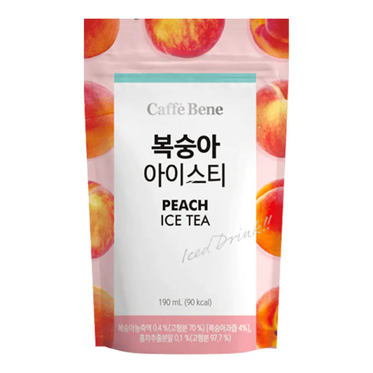 Caffe bene peach ice tea (boksunga) 190ml