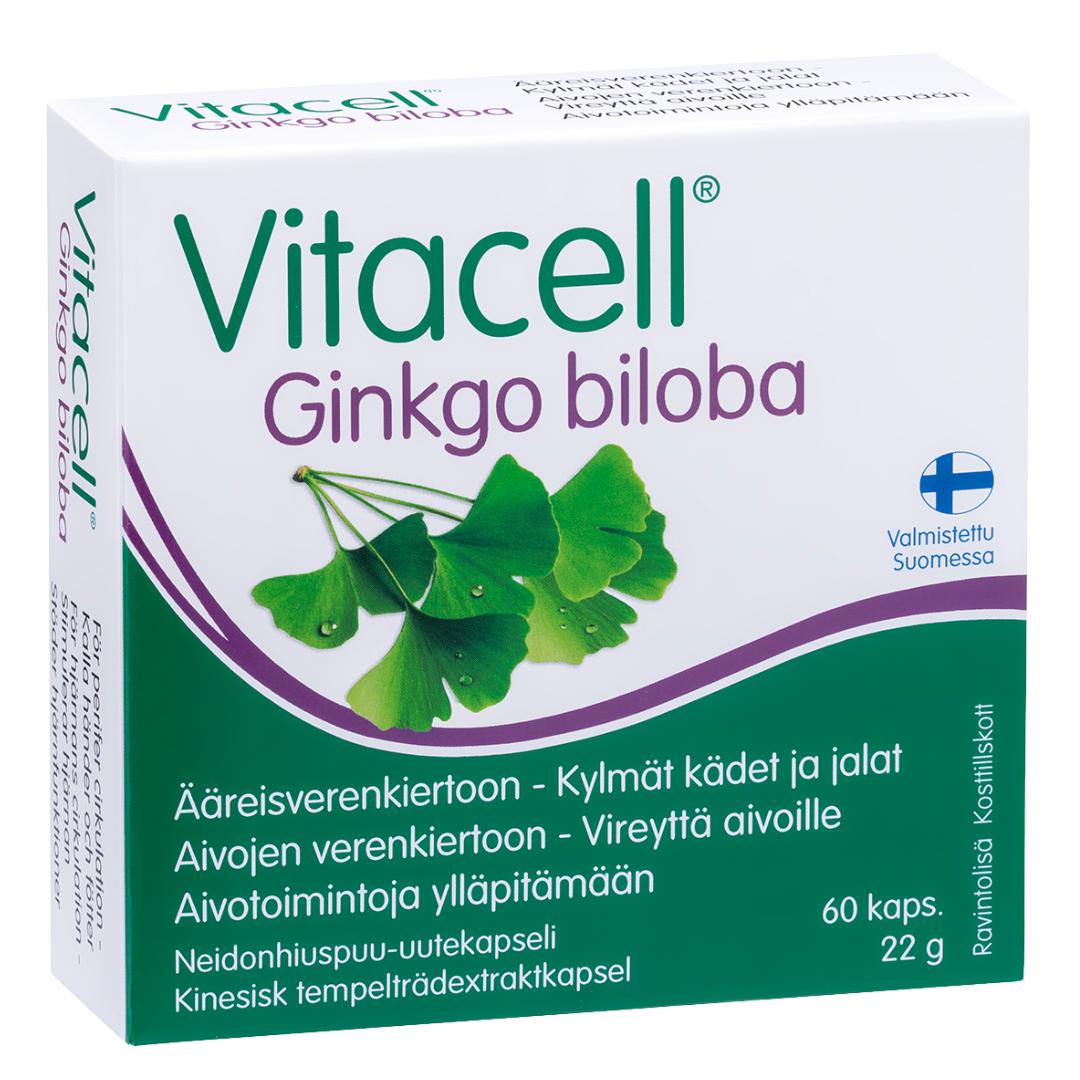 Vitacell Ginkgo Biloba 60 kaps