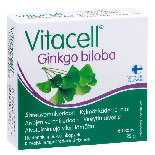 Vitacell Ginkgo Biloba 60 kaps